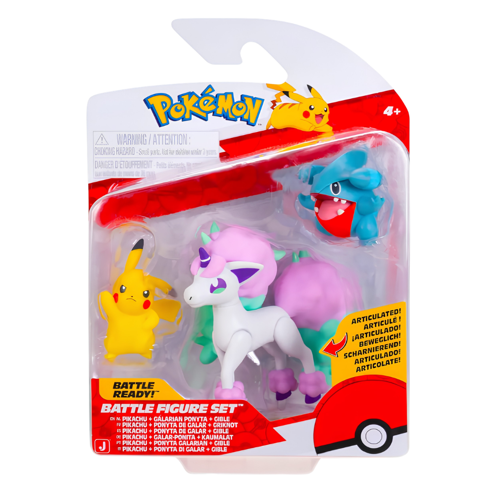 PIKACHU GALARIAN PONYTA BATTLE PACK