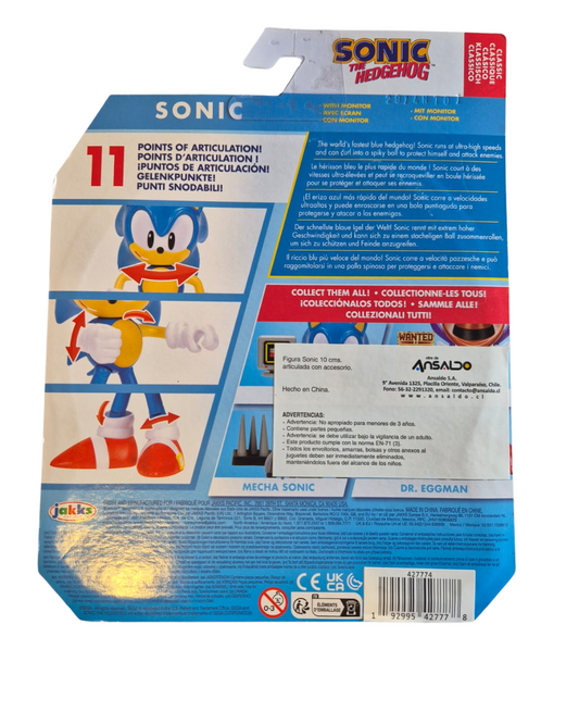 FIGURA SONIC CON ACCESORIO