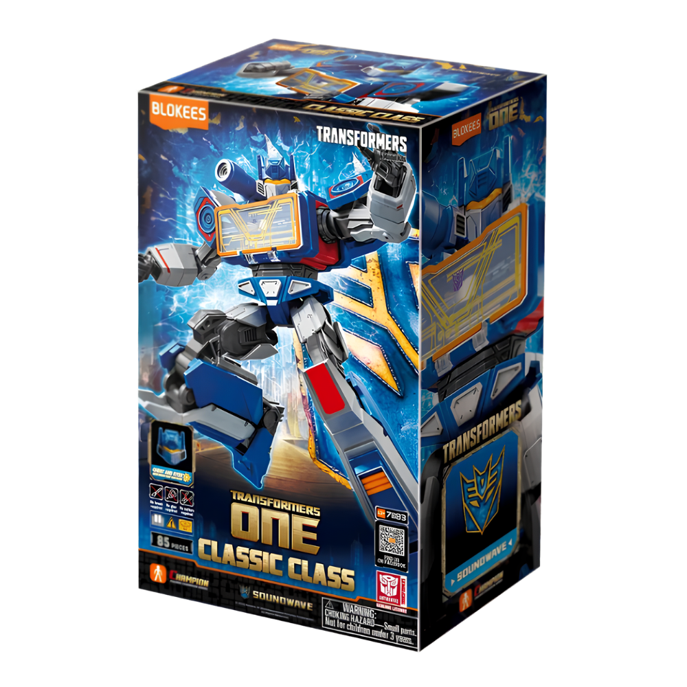 TRANSFORMERS SOUNDWAVE CLASSIC CLASS