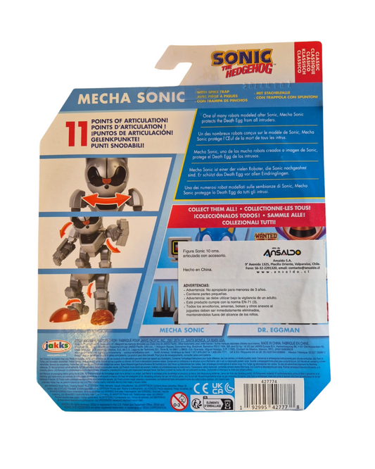 FIGURA MECHA SONIC CON ACCESORIO