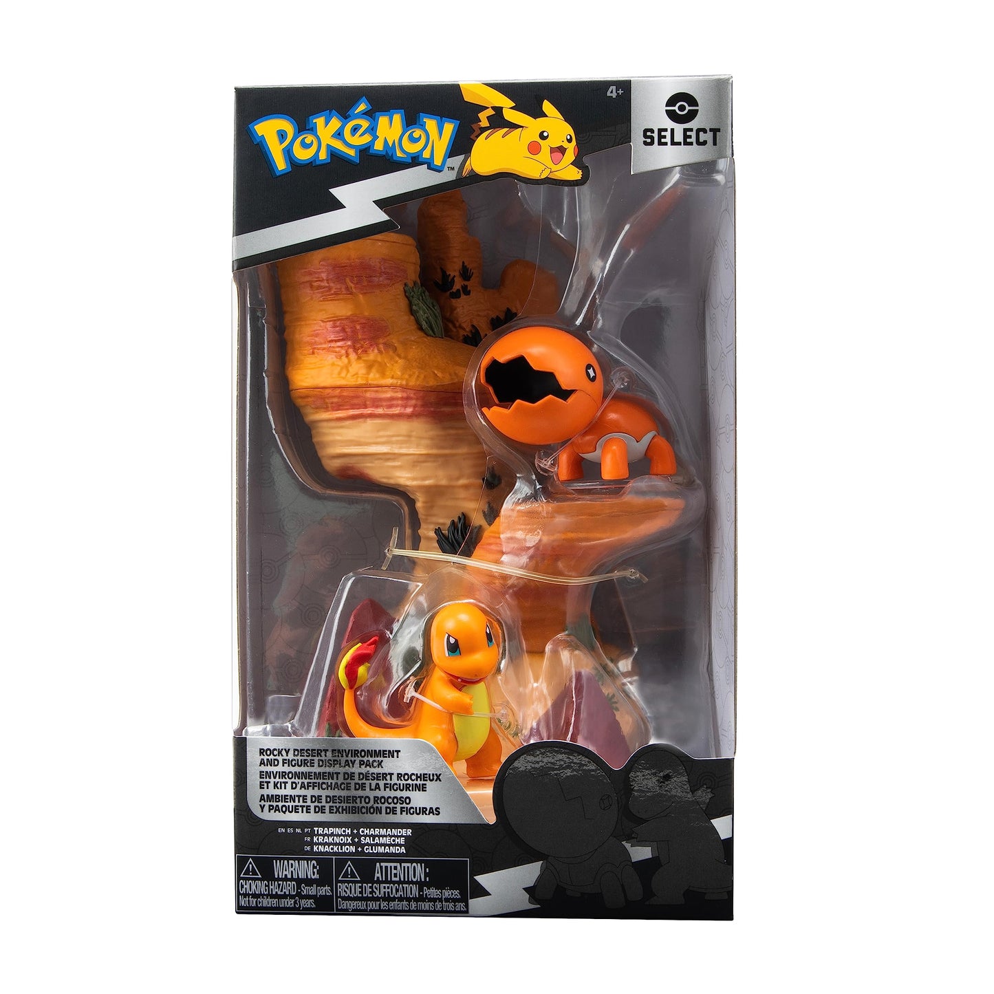 DIORAMA CHARMANDER + TRAPINCH