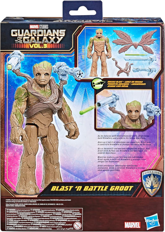 GROOT LANZAMISILES GUARDIANES DE LA GALAXIA VOL. 3 - HASBRO