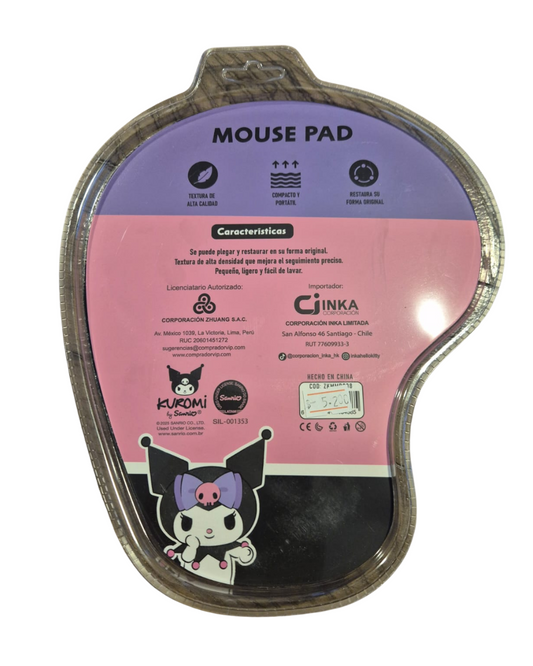 MOUSE PAD KUROMI - SANRIO