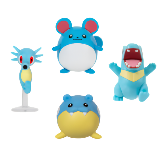 HORSEA, MARILL, TOTODILE & SPHEAL BATTLE PACK