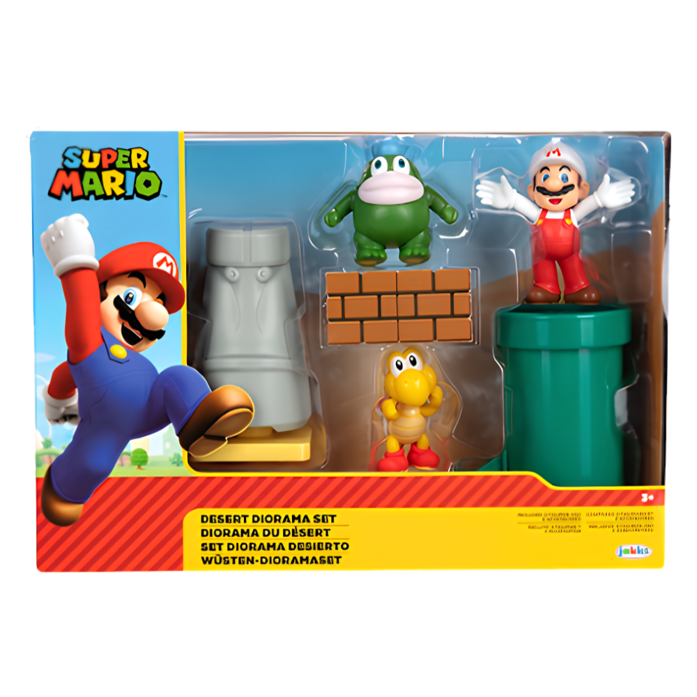 SUPER MARIO DESERT DIORAMA SET