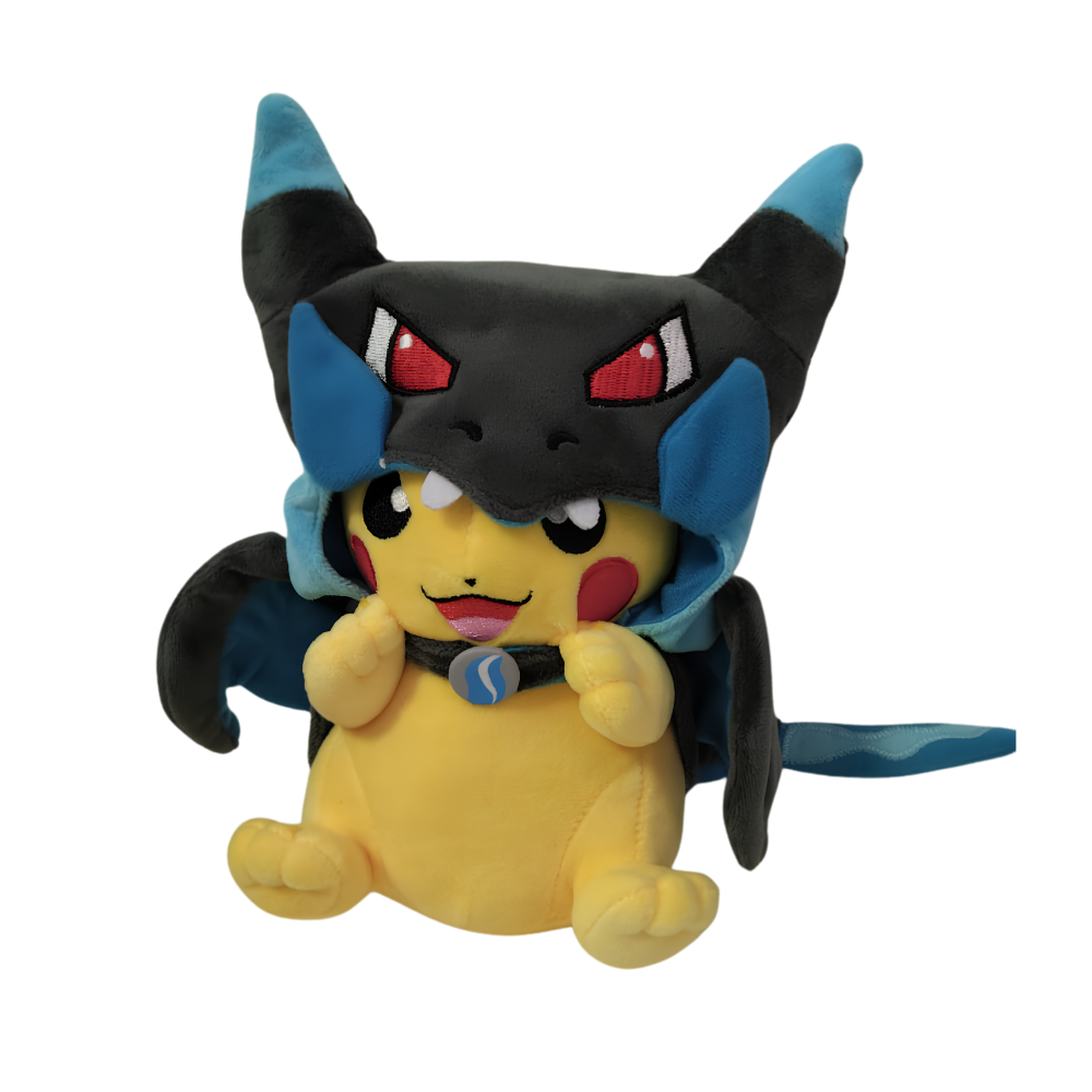 PELUCHE DE PIKACHU COSPLAY DE CHARIZARD - POKEMON