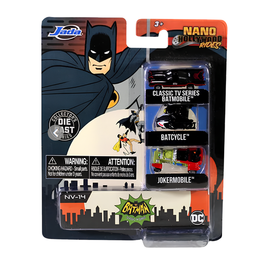 BATMAN NANO HOLLYWOOD RIDES 1:64