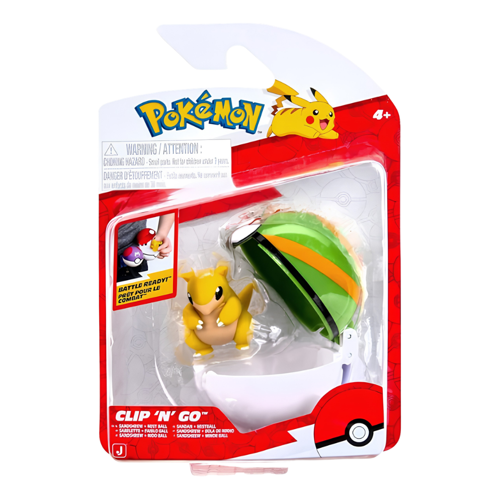 POKEBOLA CLIP' N' GO VARIEDADES POKEMON