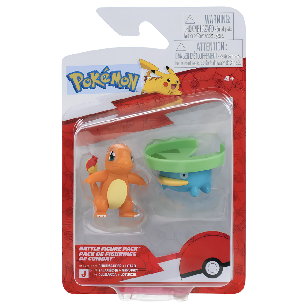 CHARMANDER + LOTAD BATTLE PACK