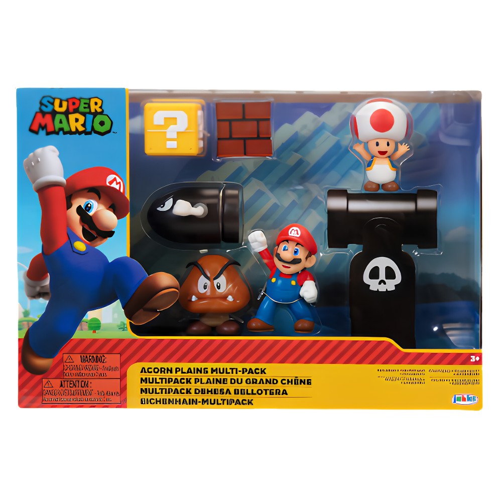 SUPER MARIO ACORN PLAINS DIORAMA SET