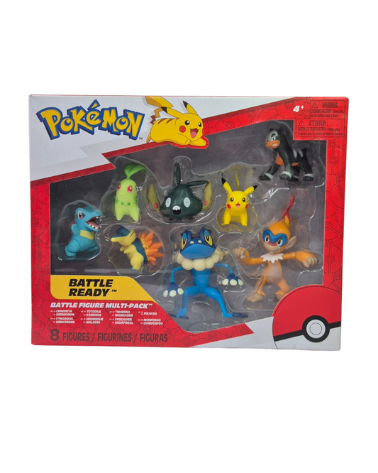 8 FIGURAS POKEMON BATTLE PACK