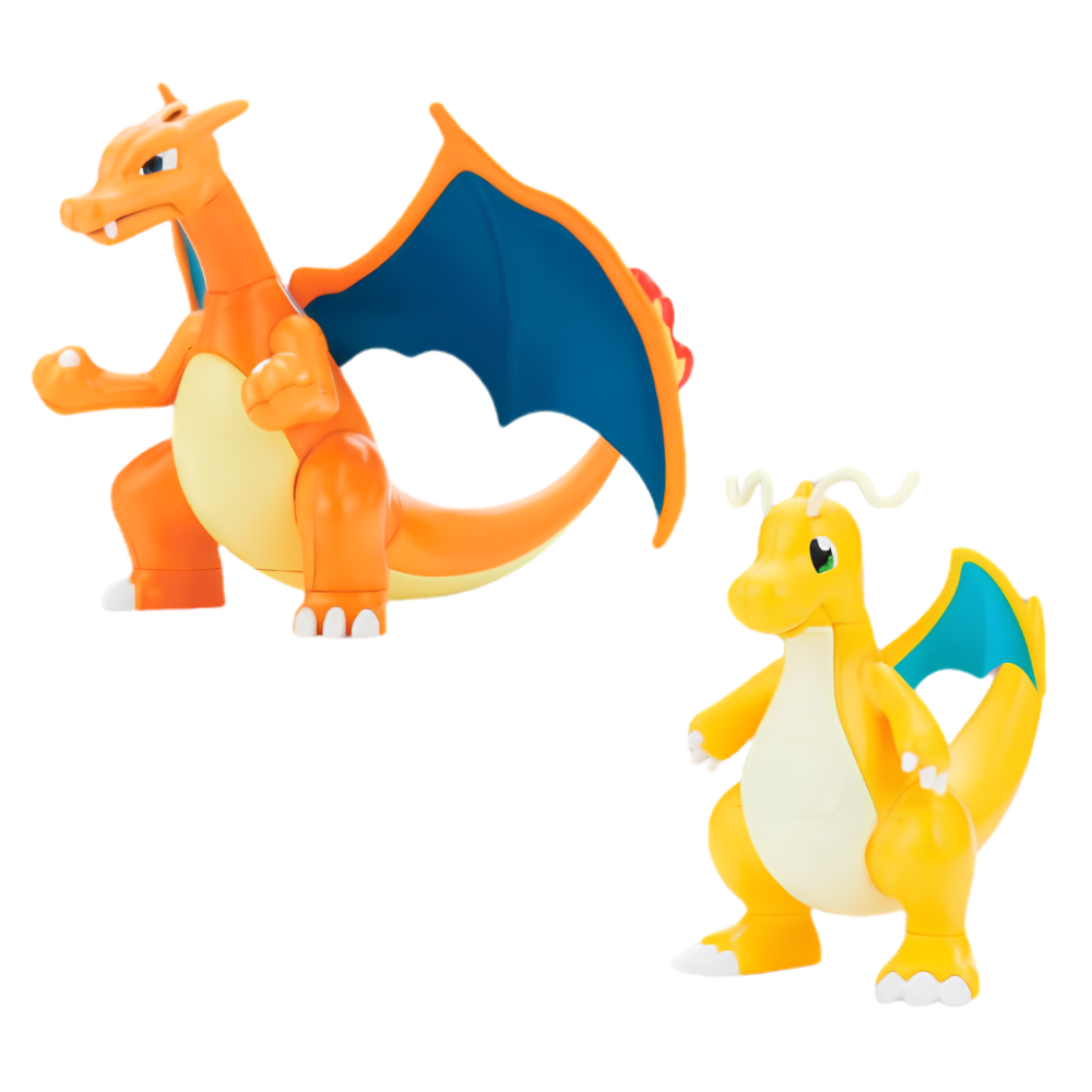 MODEL KIT POKEMON - CHARIZARD & DRAGONITE