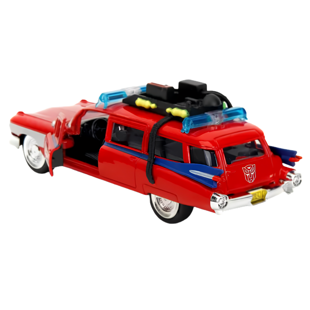 GHOSTBUSTERS X TRANSFORMERS ECTO-1 1:24