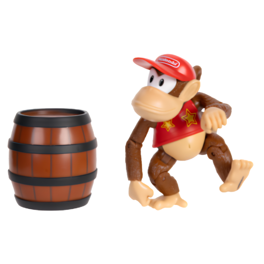 DIDDY KONG CON BARRIL