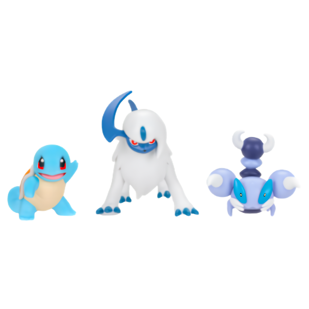 SQUIRTLE, ABSOL & SKORUPI BATTLE PACK