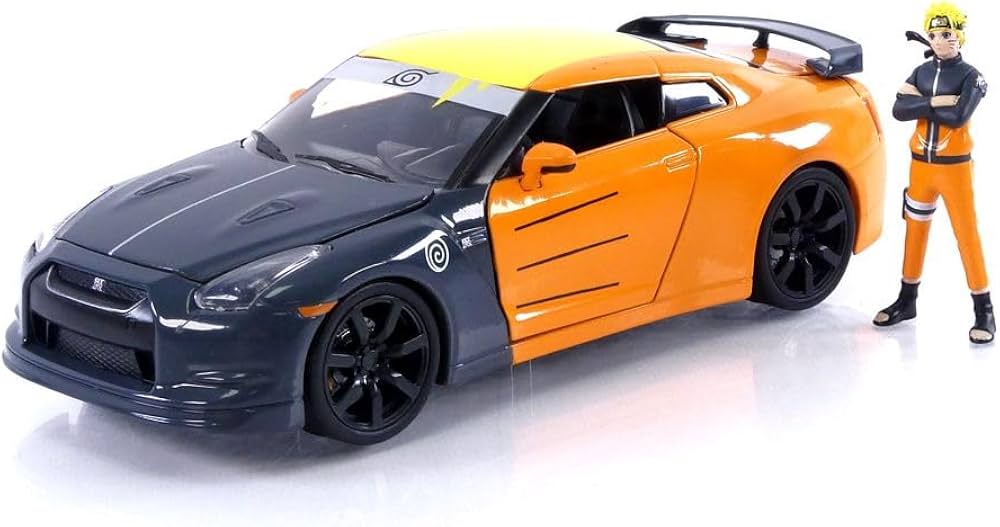 2009 NISSAN GTR CON NARUTO DE JADA 1:24