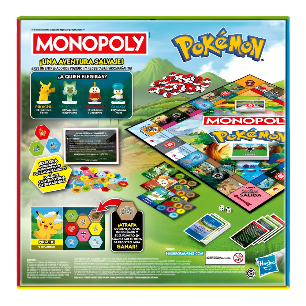 MONOPOLY EDICION POKEMON