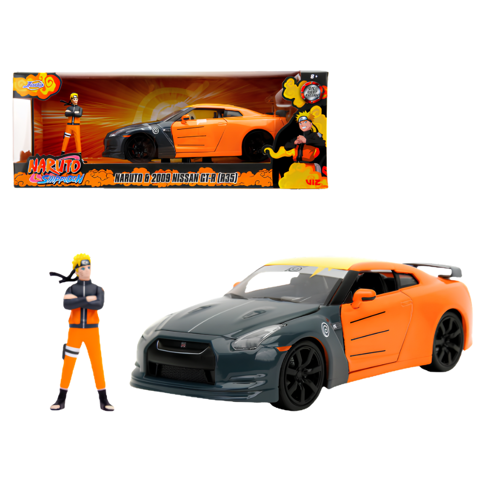 2009 NISSAN GTR CON NARUTO DE JADA 1:24