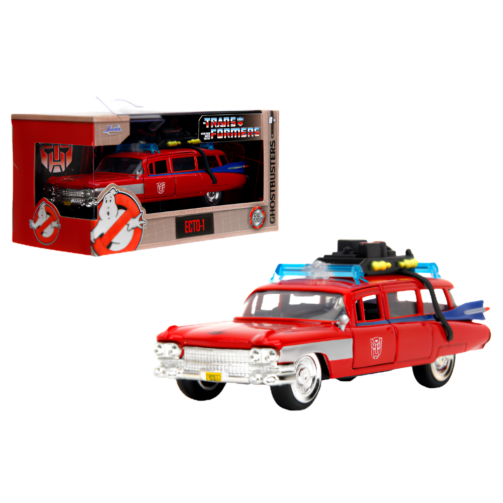 GHOSTBUSTERS X TRANSFORMERS ECTO-1 1:24
