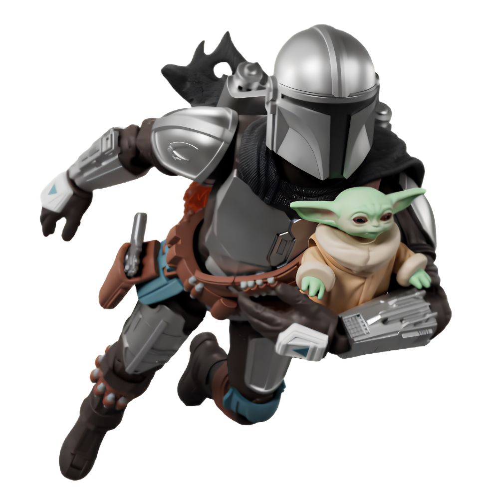 STAR WARS DIN DJARIN & GROGU