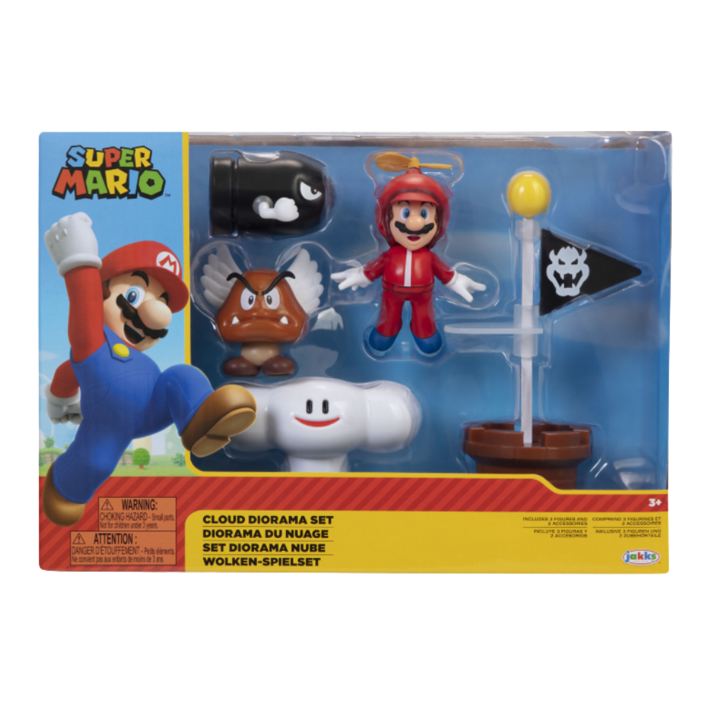 SUPER MARIO CLOUD DIORAMA SET