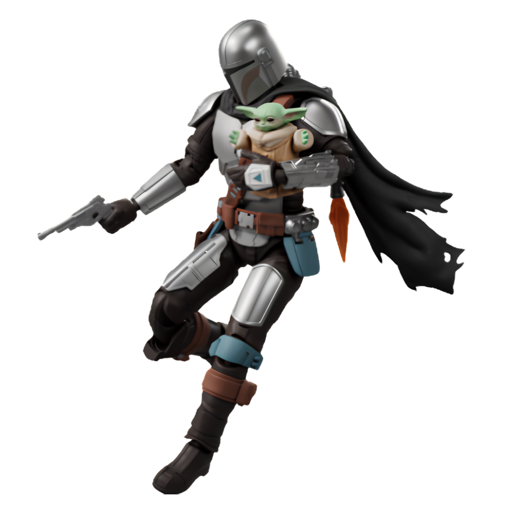 STAR WARS DIN DJARIN & GROGU