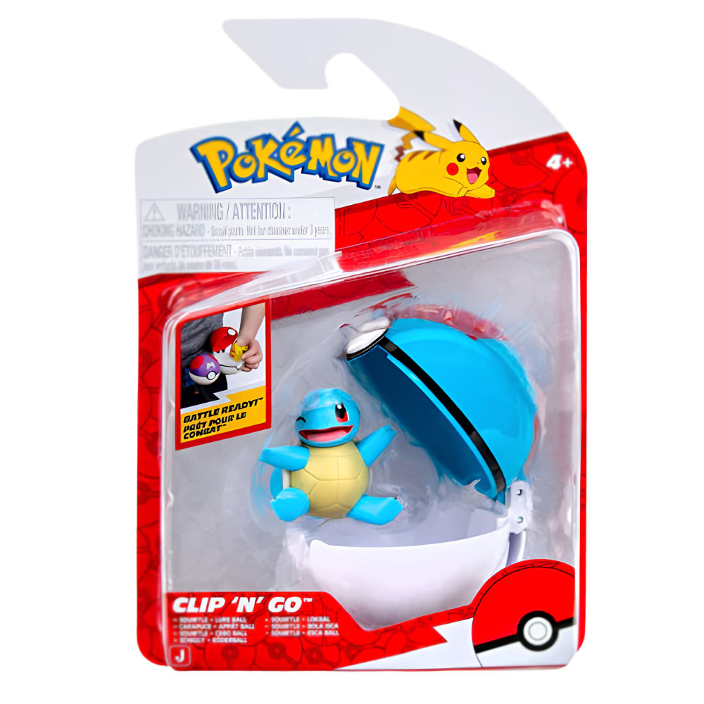 POKEBOLA CLIP' N' GO VARIEDADES POKEMON