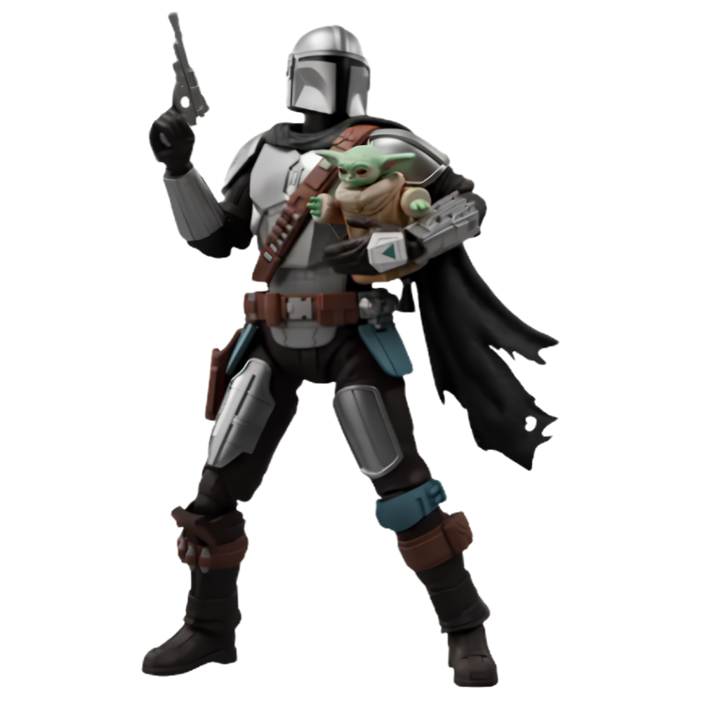 STAR WARS DIN DJARIN & GROGU
