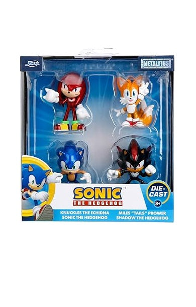 SONIC FIGURAS METAL 4CM - PACK 4