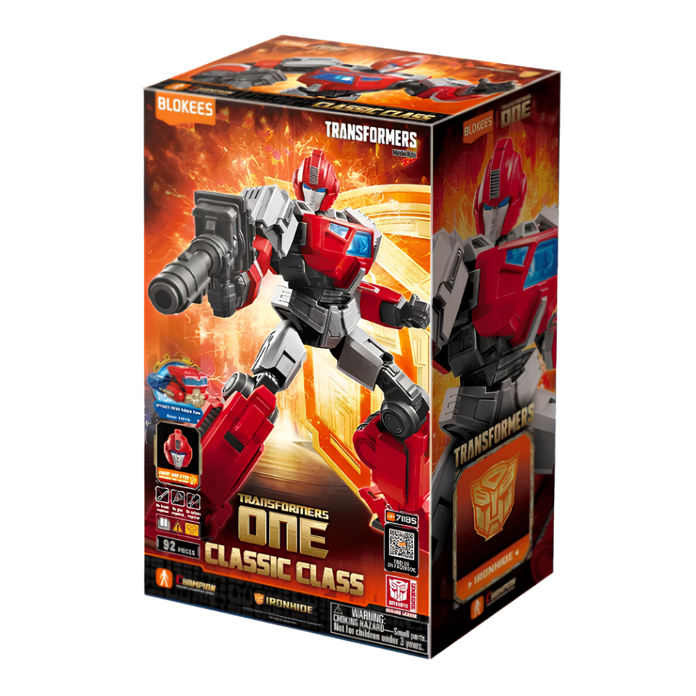TRANSFORMERS IRON HIDE CLASSIC CLASS