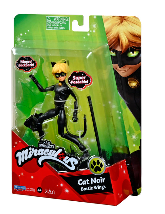 MIRACULOUS MARINETTE FASHION STUDIO CAT NOIR BATTLE WINGS