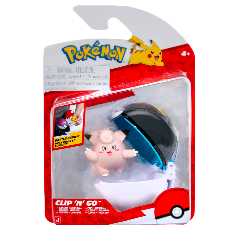 POKEBOLA CLIP' N' GO VARIEDADES POKEMON