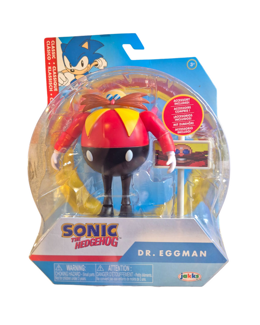 FIGURA DR. EGGMAN CON ACCESORIO - SONIC