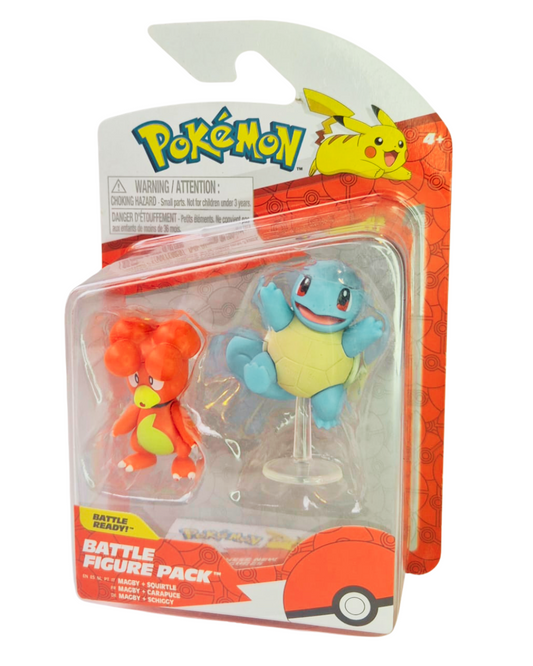 MAGBY + SQUIRTLE POKEMON