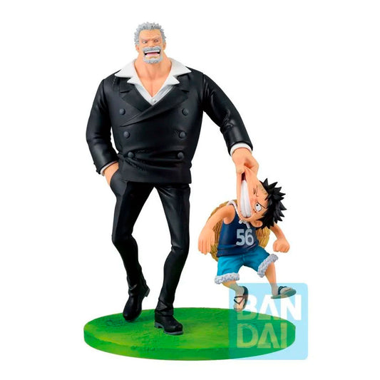 LUFFY AND GARP  ROAD TO DOWN