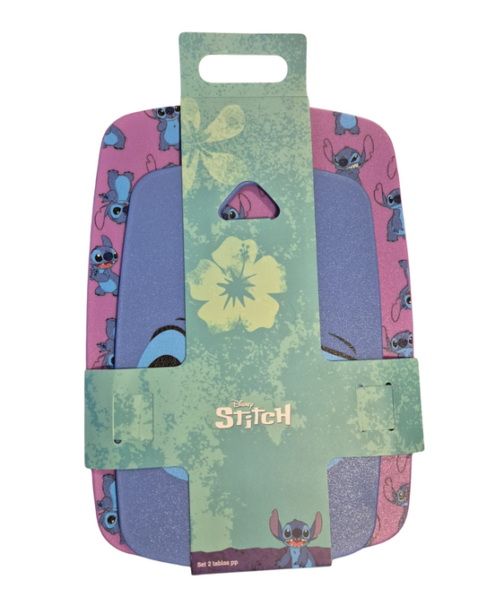 SET DE 2 TABLAS DE PICAR - DISNEY STITCH