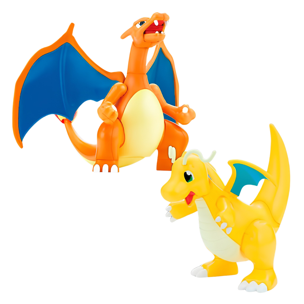 MODEL KIT POKEMON - CHARIZARD & DRAGONITE