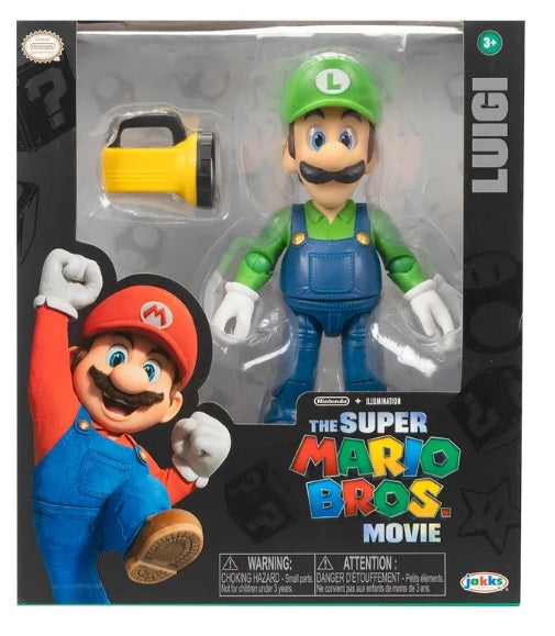 LUIGI SUPER MARIO MOVIE 13CM