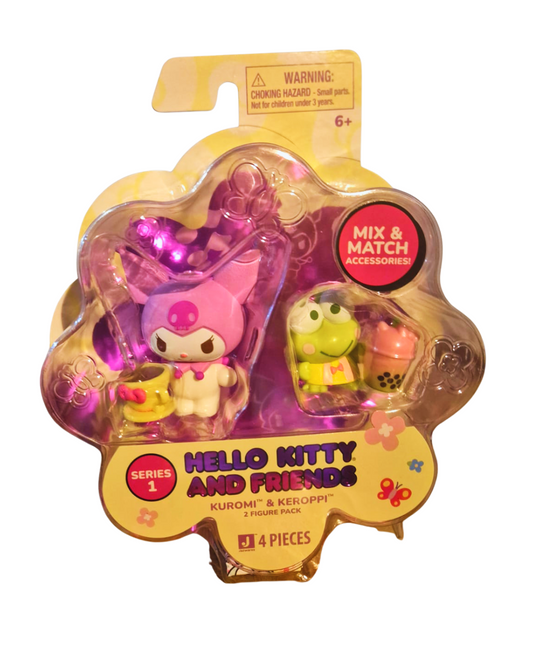 PACK 2 FIGURAS KUROMI & KEROPPI