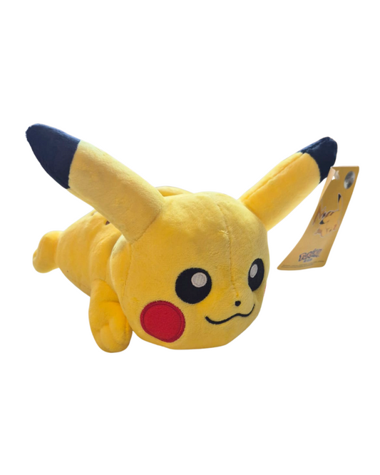 PELUCHE 20CM PIKACHU ACOSTADO - POKEMON